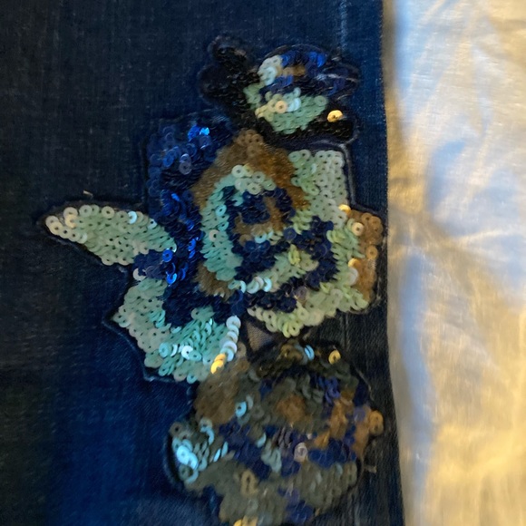 Pilcro sequin jeans - Picture 3 of 4